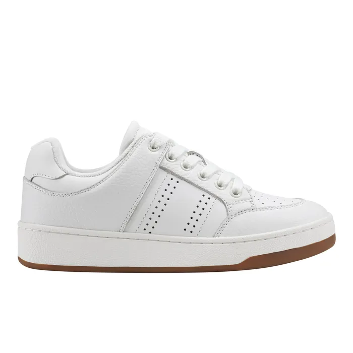 Flynnt Laceup Sneaker White Loafers and Flats Marc Fisher Women