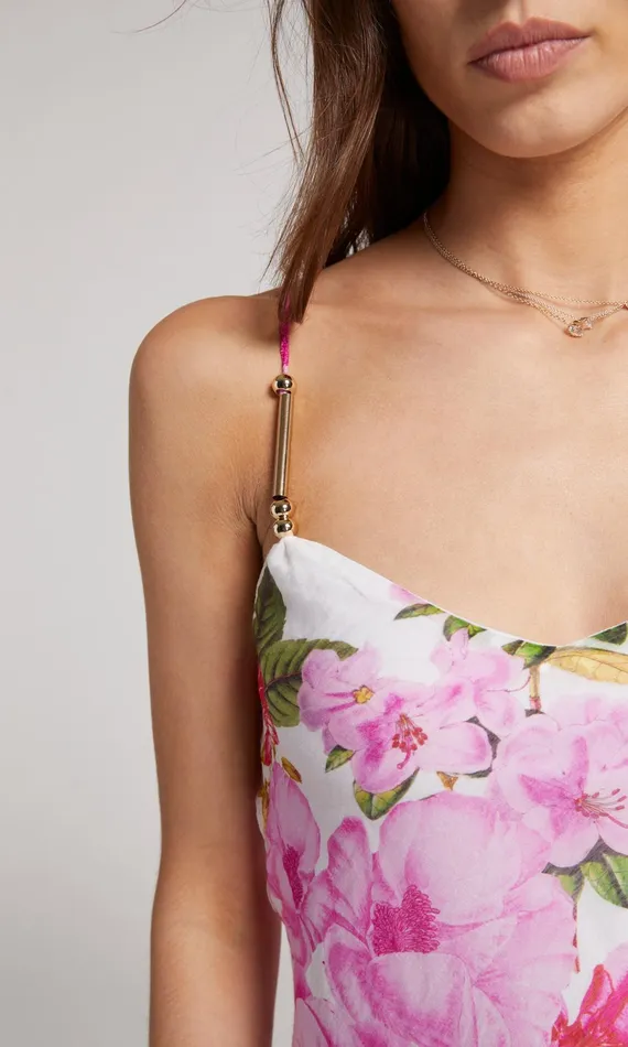 Generation Love Clothing Dresses Marcella Floral Maxi Dress Pink Floral Fantasy 8211 Women