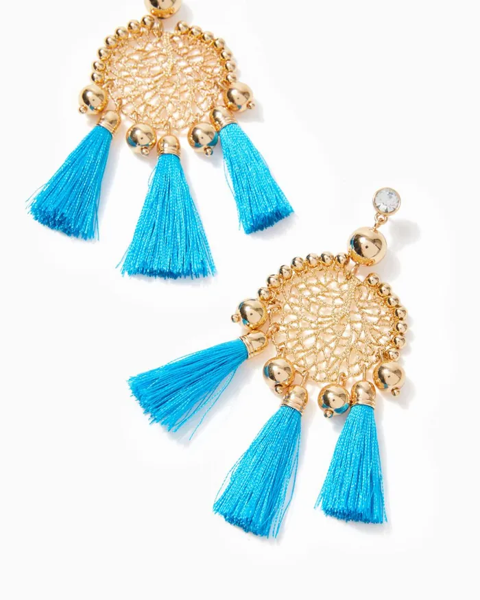Gifts For Mom Home and GiftsWomen Lilly Pulitzer Sea Dreamer Earrings Cumulus Blue Gifts For Mom Home and GiftsWomen Lilly Pulitzer Sea Dreamer Earrings Cumulus Blue