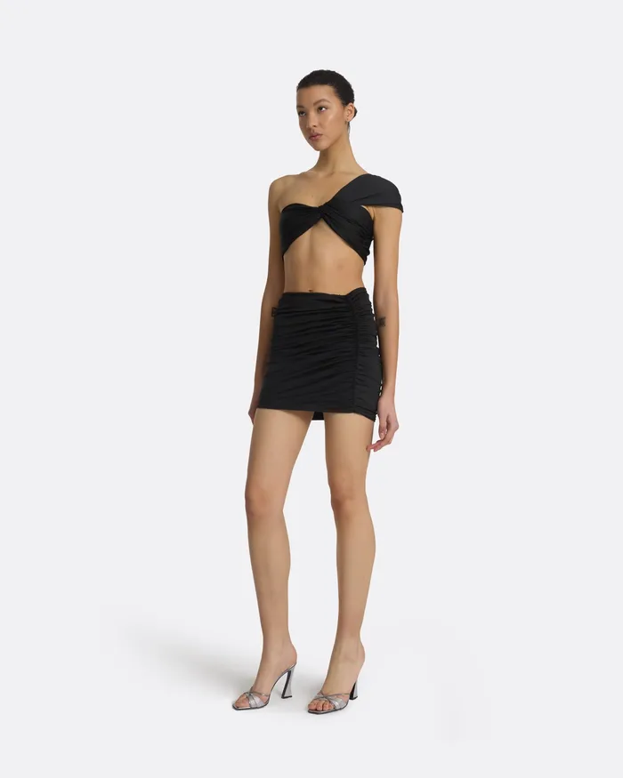 Gisella Black Bikini Top Black Swimwear Safiyaa Women