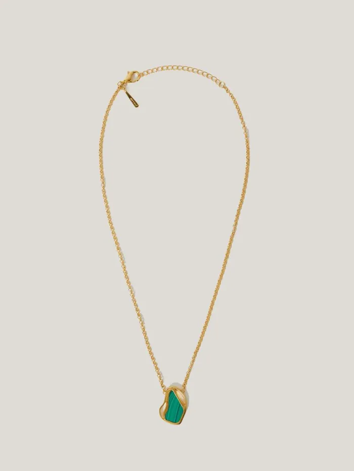 Gold Vermeil Necklace Gold Women Jigsaw Party