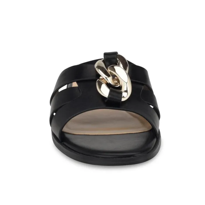 Graso Casual Flat Sandals Black Women Nine West Sandals Graso Casual Flat Sandals Black Women Nine West Sandals