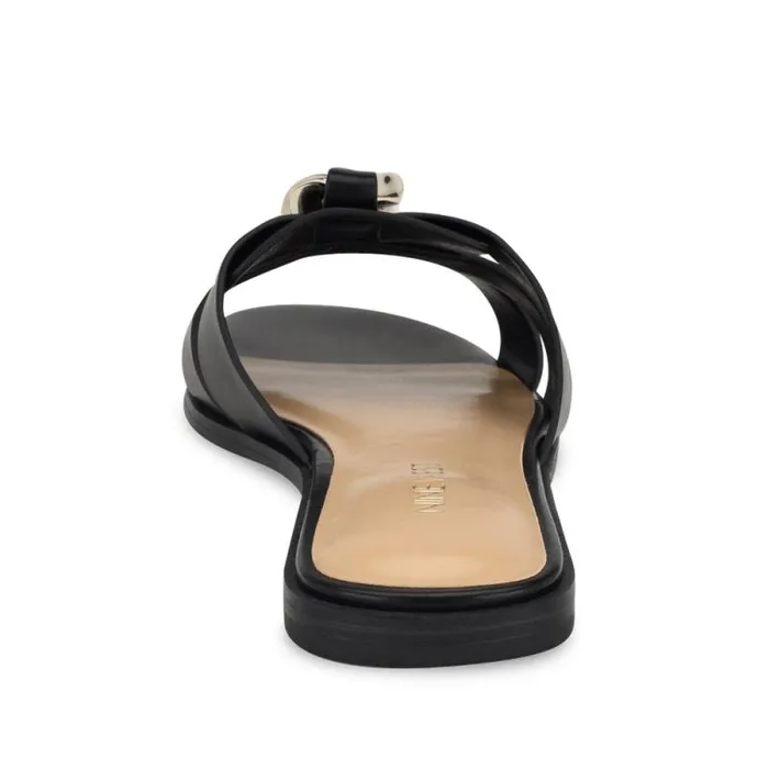 Graso Casual Flat Sandals Black Women Nine West Sandals Graso Casual Flat Sandals Black Women Nine West Sandals