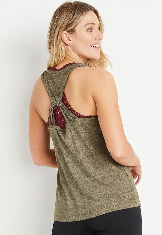 Green Road Trip Graphic Tank Top Women Maurices Tops