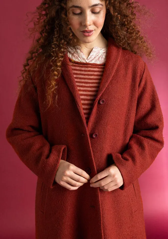 Gudrun Sjdn Coat In A Wool Blend Women Coats and Jackets