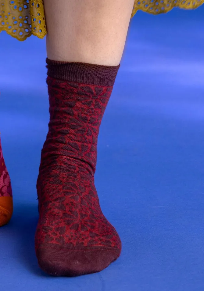Gudrun Sjdn Freja Socks In Organic Cotton Women Accessories