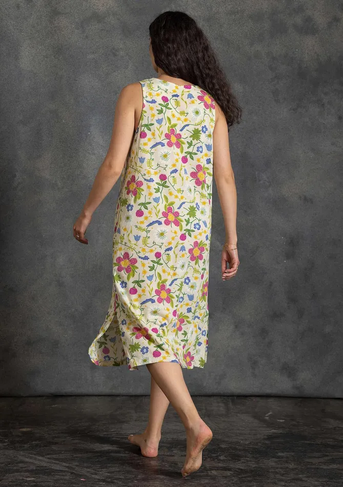 Gudrun Sjdn Midsommarsol Jersey Dress In Organic Cotton Women Dresses