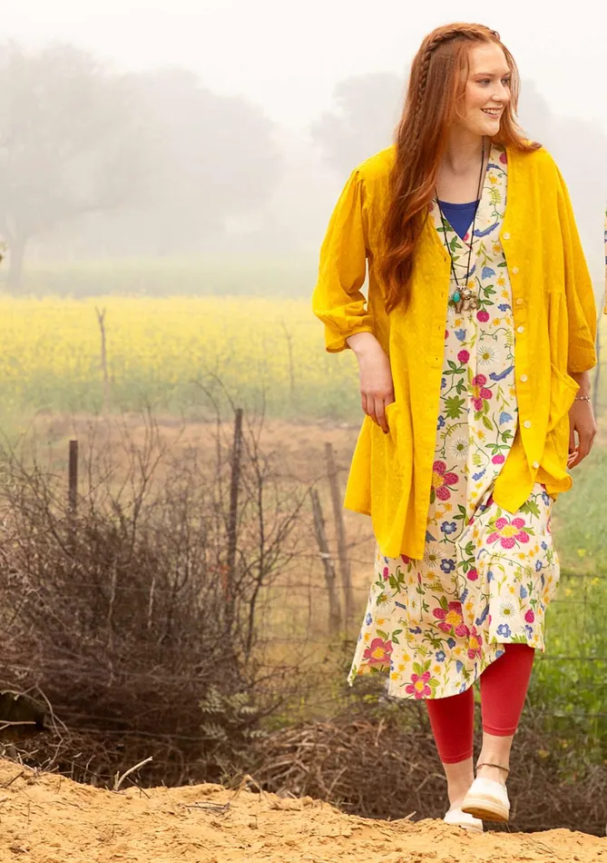 Gudrun Sjdn Midsommarsol Jersey Dress In Organic Cotton Women Dresses