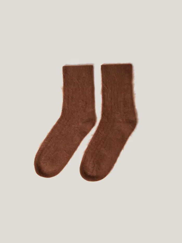 Halo Cashmere Sock Ginger Women Jigsaw Knitwear and Cashmere