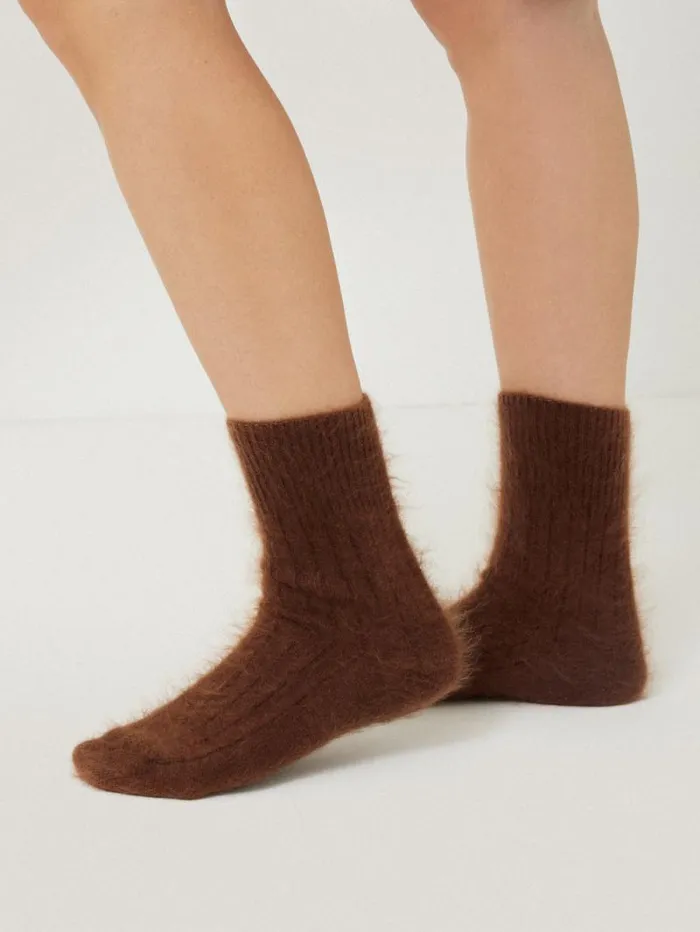 Halo Cashmere Sock Ginger Women Jigsaw Knitwear and Cashmere