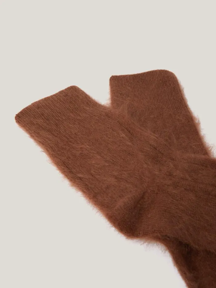 Halo Cashmere Sock Ginger Women Jigsaw Knitwear and Cashmere