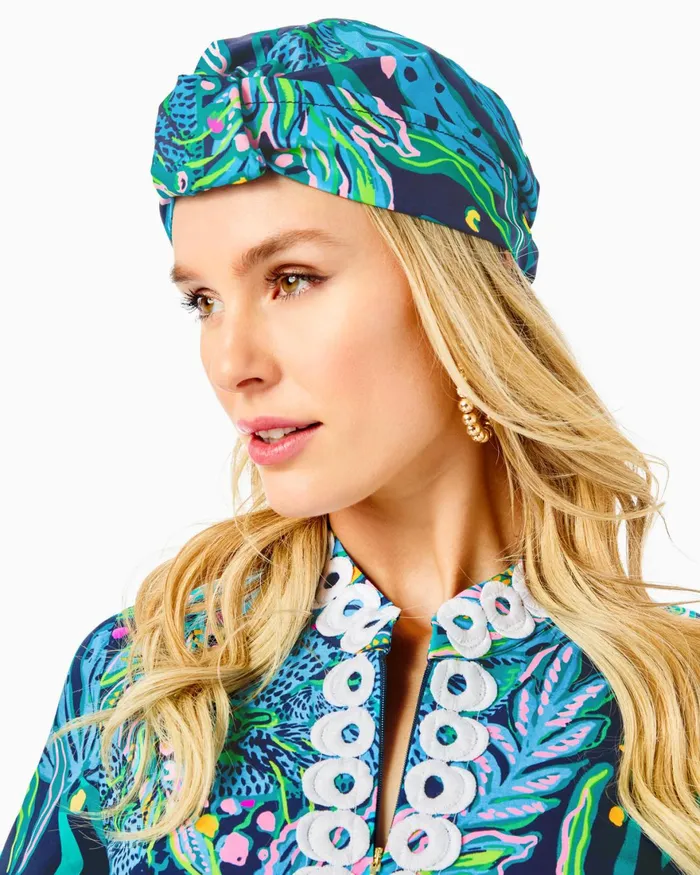 Hats and Hair Women Lilly Pulitzer Alligator Isle Head Wrap Low Tide Navy Catty Purrsonality Hats and Hair Women Lilly Pulitzer Alligator Isle Head Wrap Low Tide Navy Catty Purrsonality