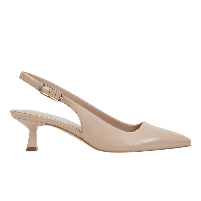 Heels and Pumps Kory Slingback Pump Natural Leather 8211 Marc Fisher Women