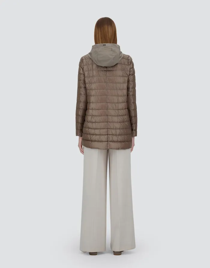 Herno ASHAPE JACKET IN NYLON ULTRALIGHT AND TECHNO TAFFETA Dove Grey Women AShape