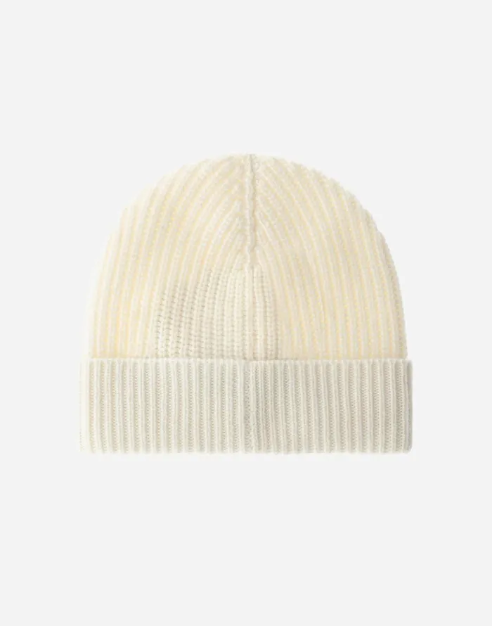 Herno BEANIE IN ETERNITY CASHMERE White Men Hats