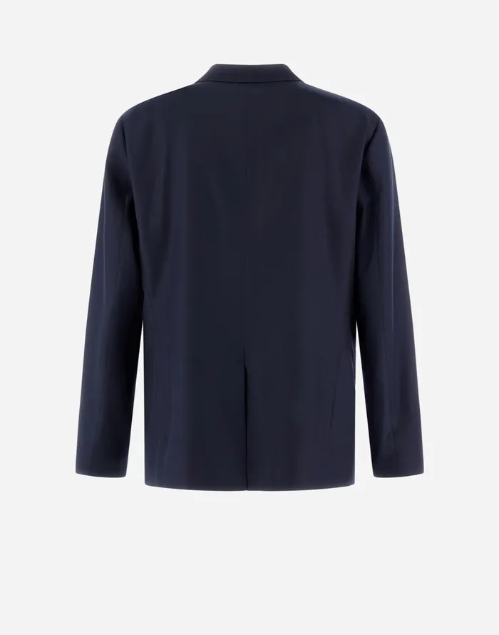 Herno BLAZER IN NEWBUSINESS Navy Blue Men Blazers