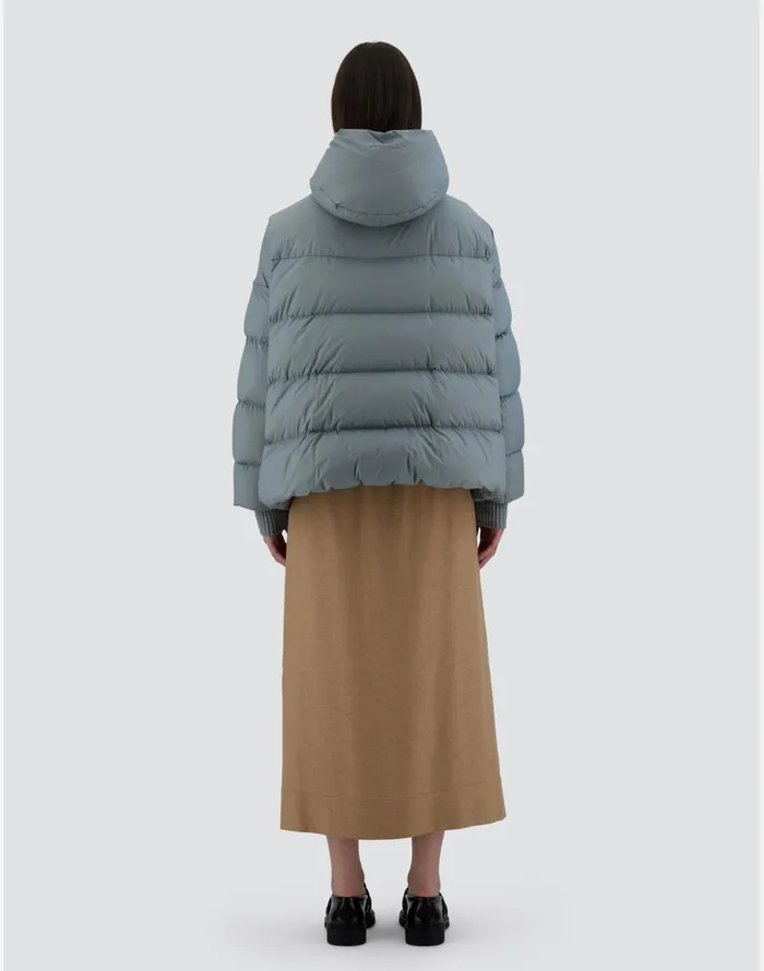 Herno BOMBER JACKET IN ECOAGE Powder Women Bomber