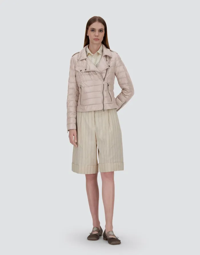 Herno BOMBER JACKET IN NYLONULTRALIGHT Chantilly Women Parka and Jackets