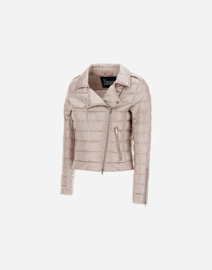 Herno BOMBER JACKET IN NYLONULTRALIGHT Chantilly Women Parka and Jackets