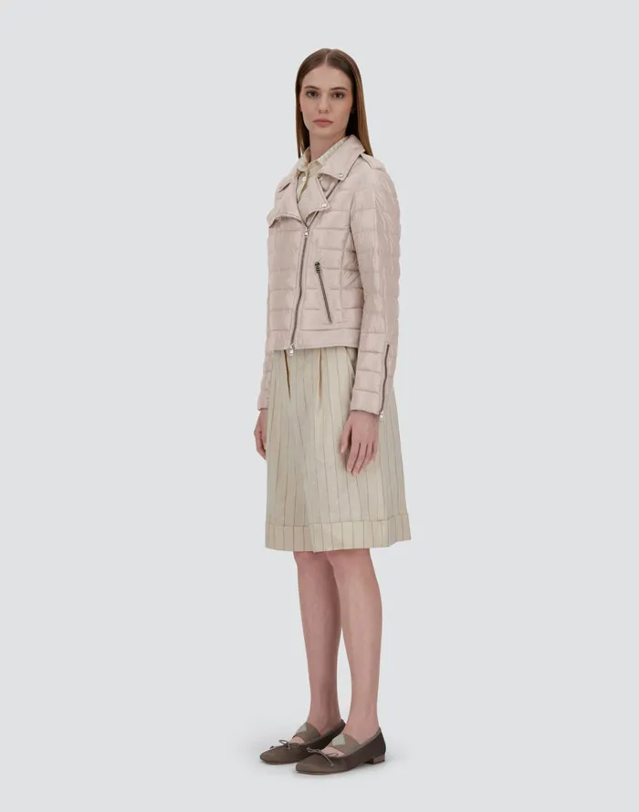 Herno BOMBER JACKET IN NYLONULTRALIGHT Chantilly Women Parka and Jackets