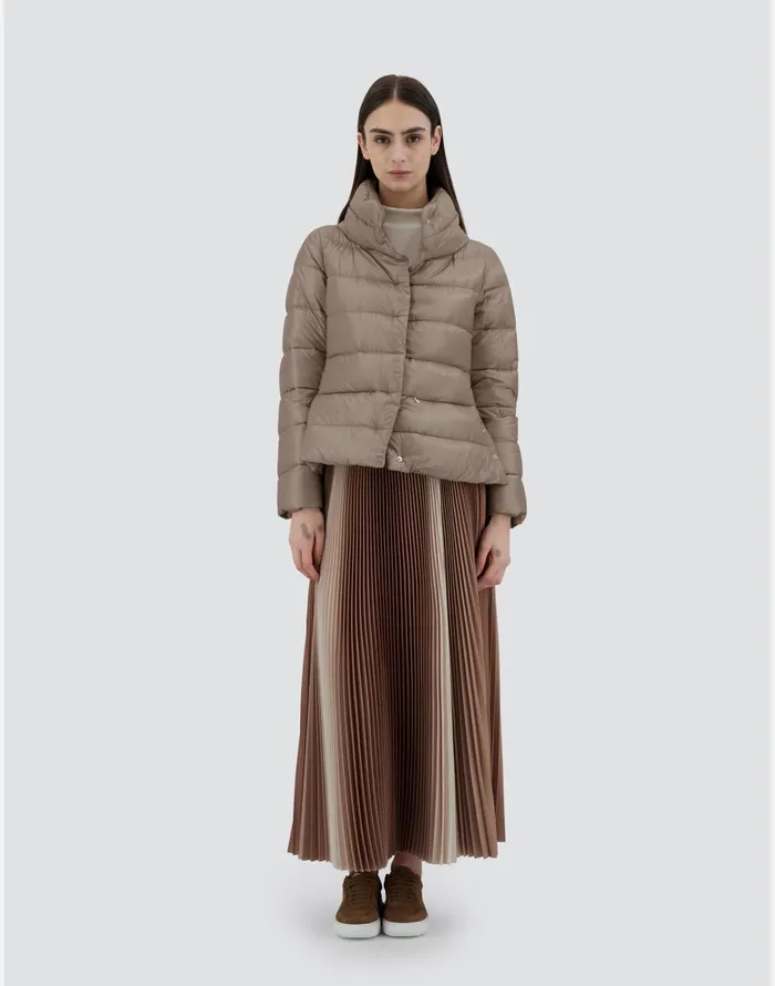 Herno CAPE IN NYLONULTRALIGHT Dove Grey Women Capes