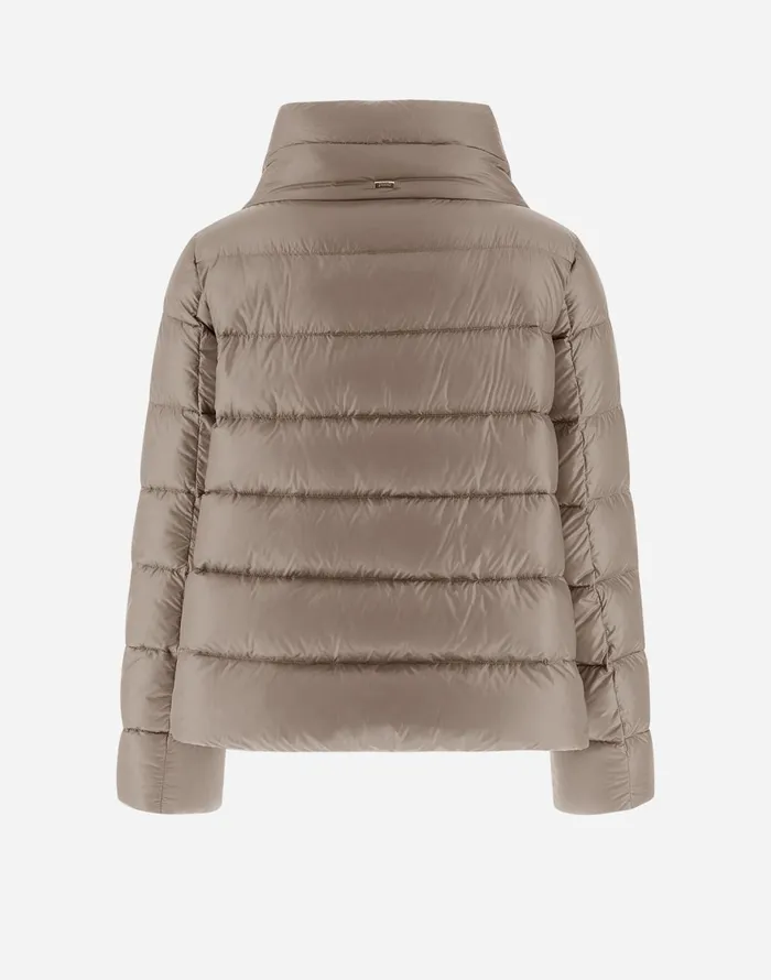 Herno CAPE IN NYLONULTRALIGHT Dove Grey Women Capes
