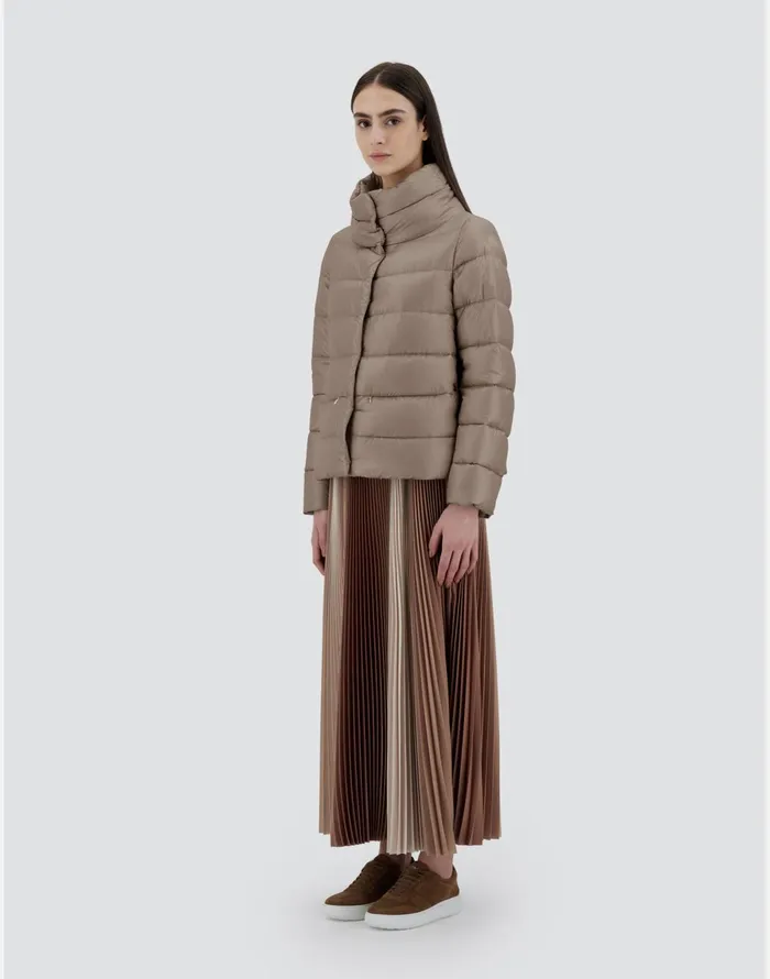 Herno CAPE IN NYLONULTRALIGHT Dove Grey Women Capes