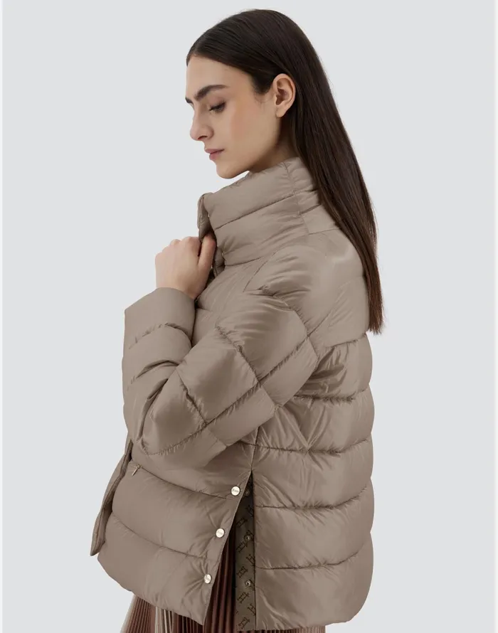 Herno CAPE IN NYLONULTRALIGHT Dove Grey Women Capes