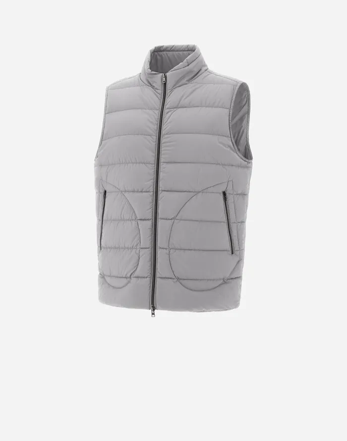 Herno IL GILET Light Grey Men Vests