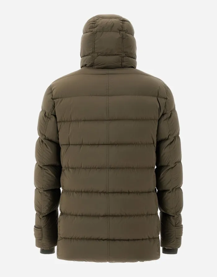 Herno L039ESKIMO Greenbeige Men Parka and Jackets