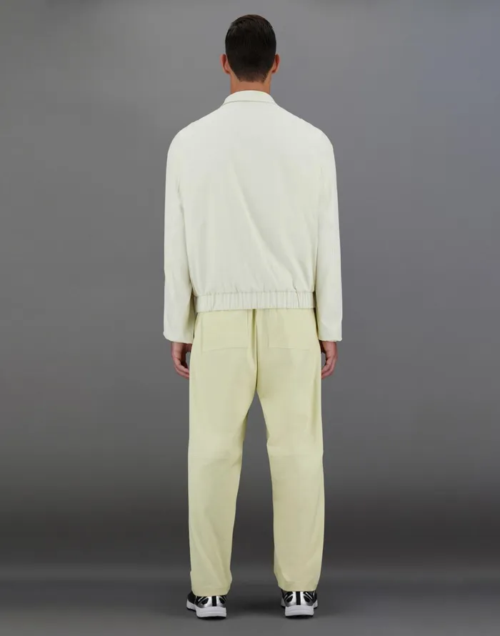 Herno LAMINAR SHACKET IN ORGANICTECH FEEL Cream Men Parka and Jackets