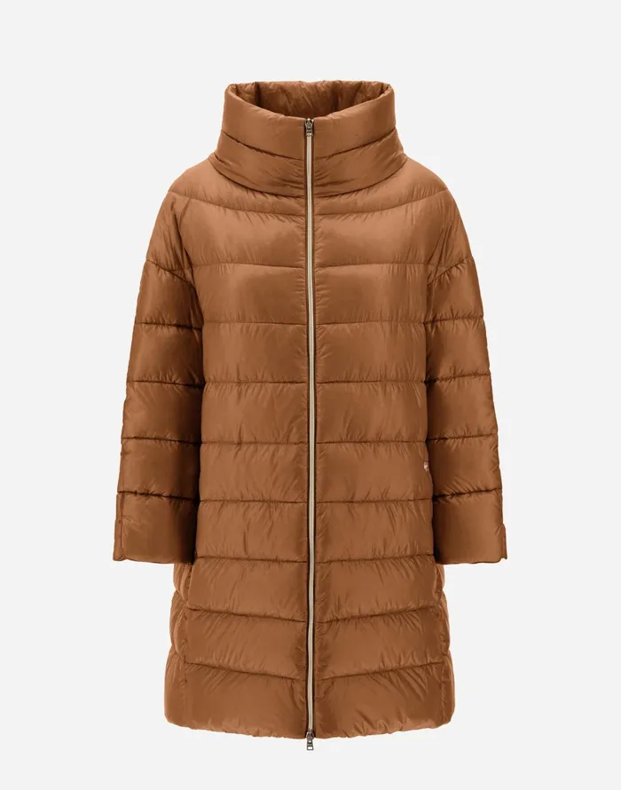 Herno MATILDE Camel Women Long Down Jackets