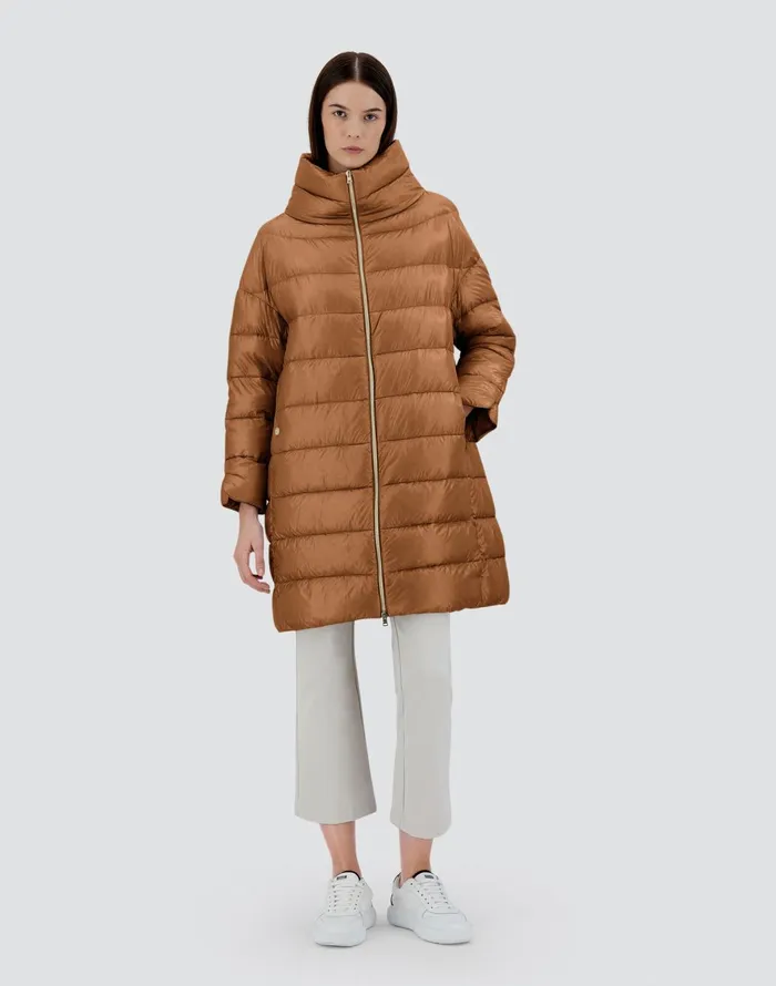 Herno MATILDE Camel Women Long Down Jackets