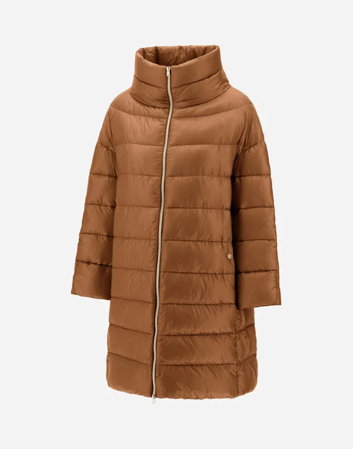 Herno MATILDE Camel Women Long Down Jackets