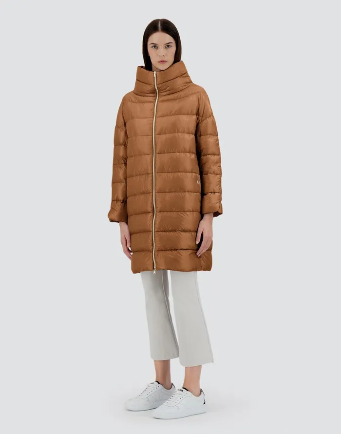 Herno MATILDE Camel Women Long Down Jackets