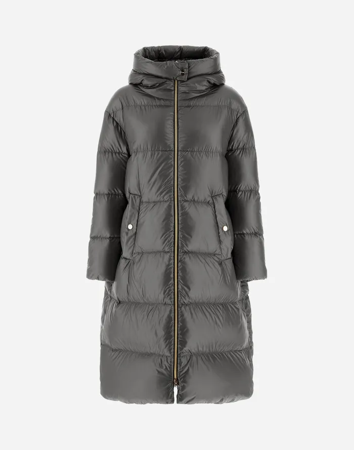 Herno PARKA IN NYLONULTRALIGHT Grey Women Parka and Jackets