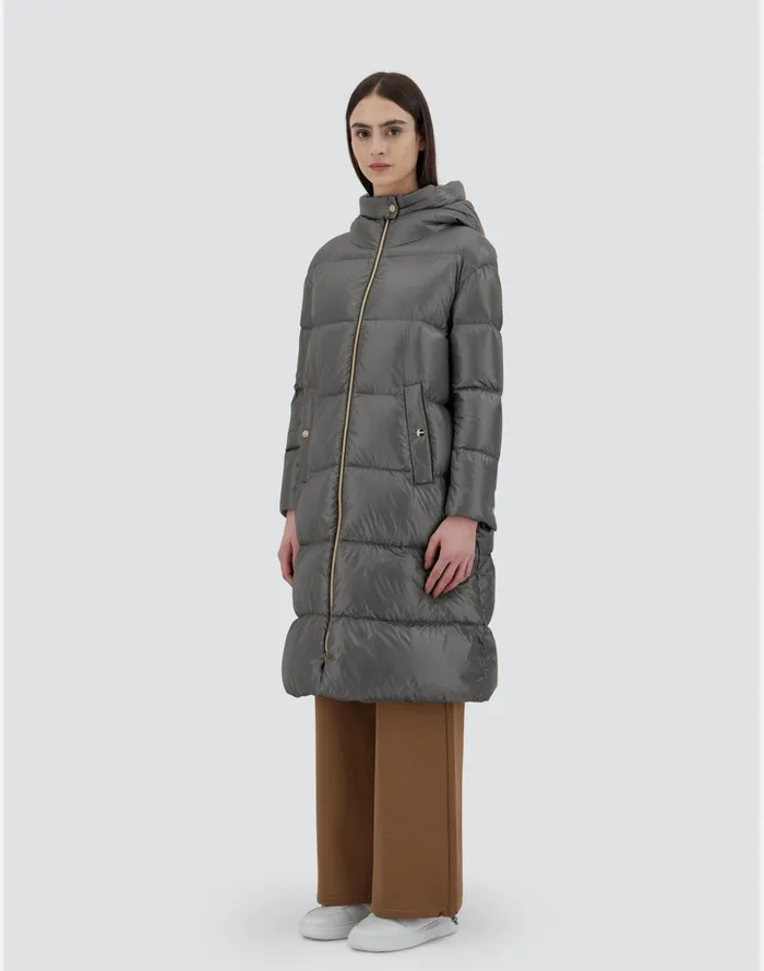 Herno PARKA IN NYLONULTRALIGHT Grey Women Parka and Jackets