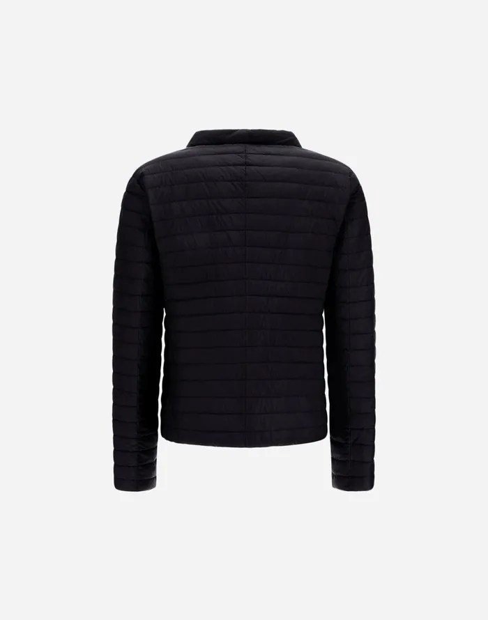 Herno REVERSIBLE JACKET IN ECOAGE AND NYLON ULTRALIGHT Blackchantilly Women Parka and Jackets