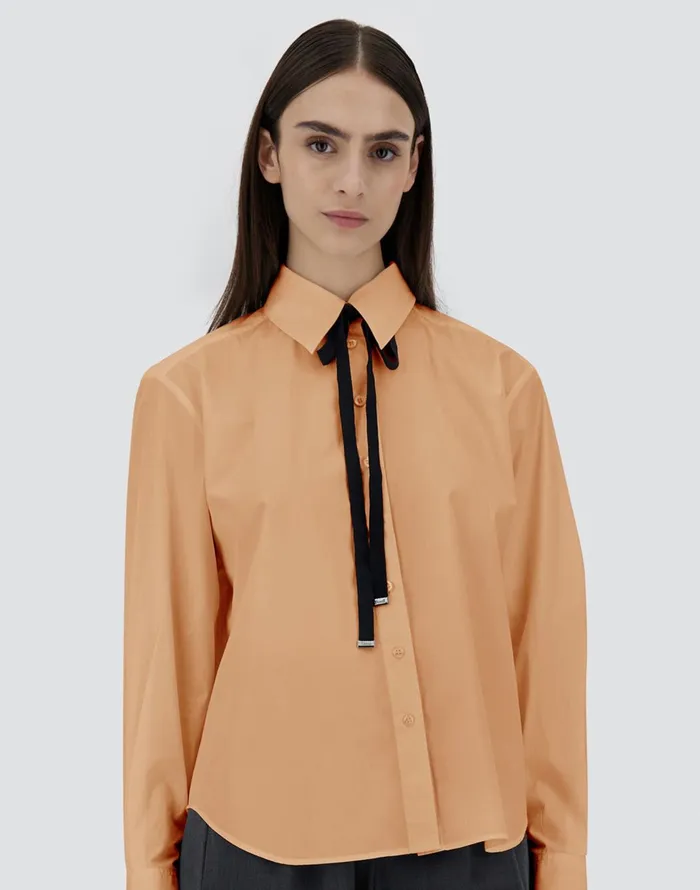 Herno SHIRT IN COTTON Camel Women Shirts