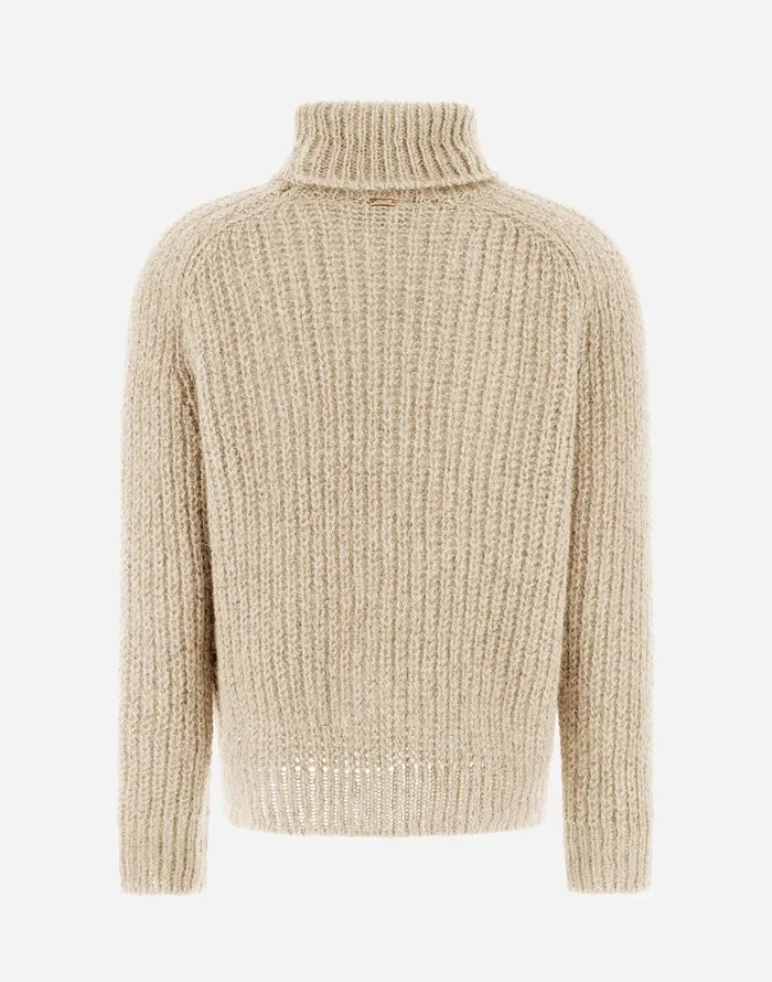 Herno SWEATER IN TWINKLE KNIT Cream Women Knitwear