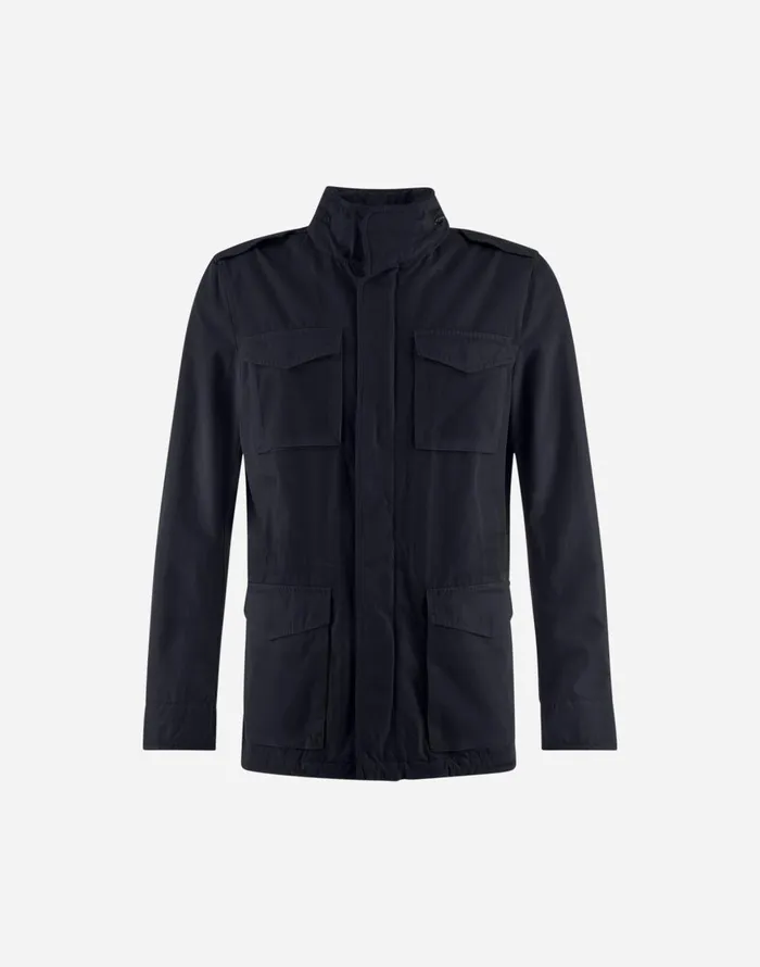 Herno TIGRI FIELD JACKET Blu Navy Men Field Jacket