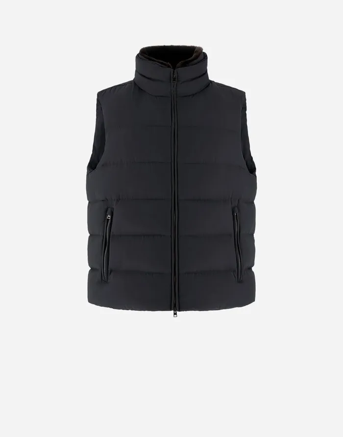 Herno VEST IN ARENDELLE Navy Blue Men Vests
