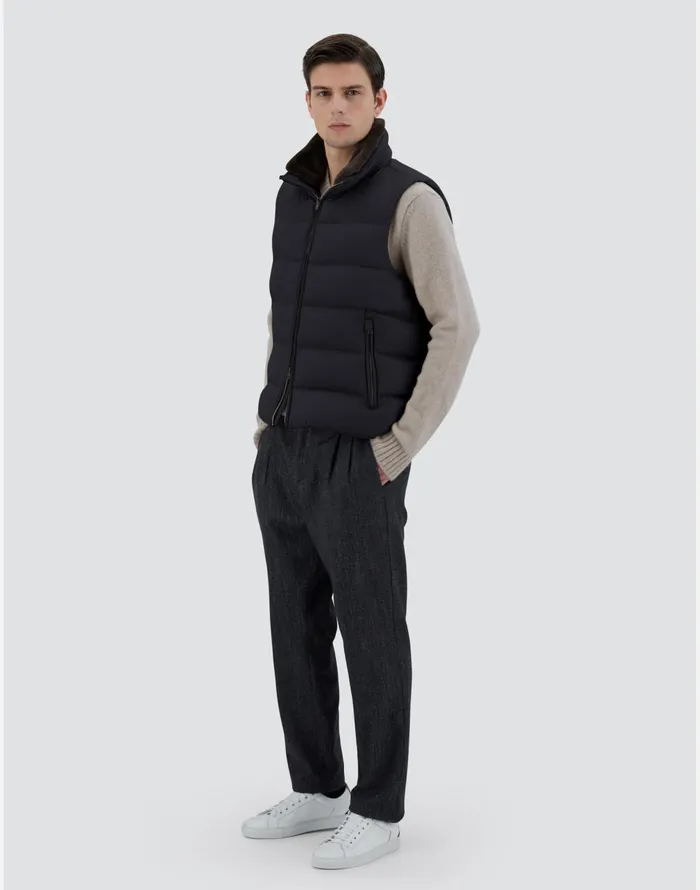 Herno VEST IN ARENDELLE Navy Blue Men Vests