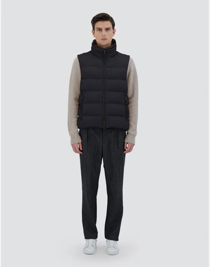 Herno VEST IN ARENDELLE Navy Blue Men Vests