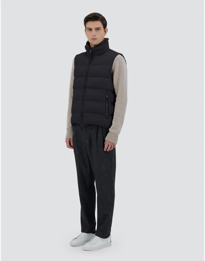 Herno VEST IN ARENDELLE Navy Blue Men Vests