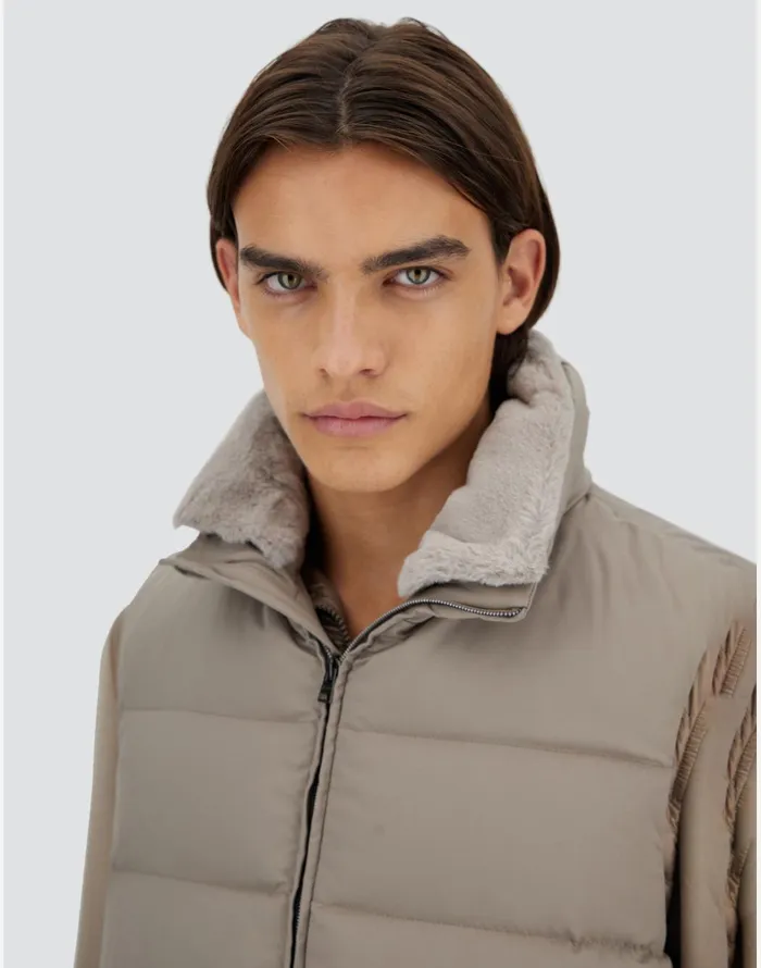 Herno VEST IN ARENDELLE Taupe Men Vests