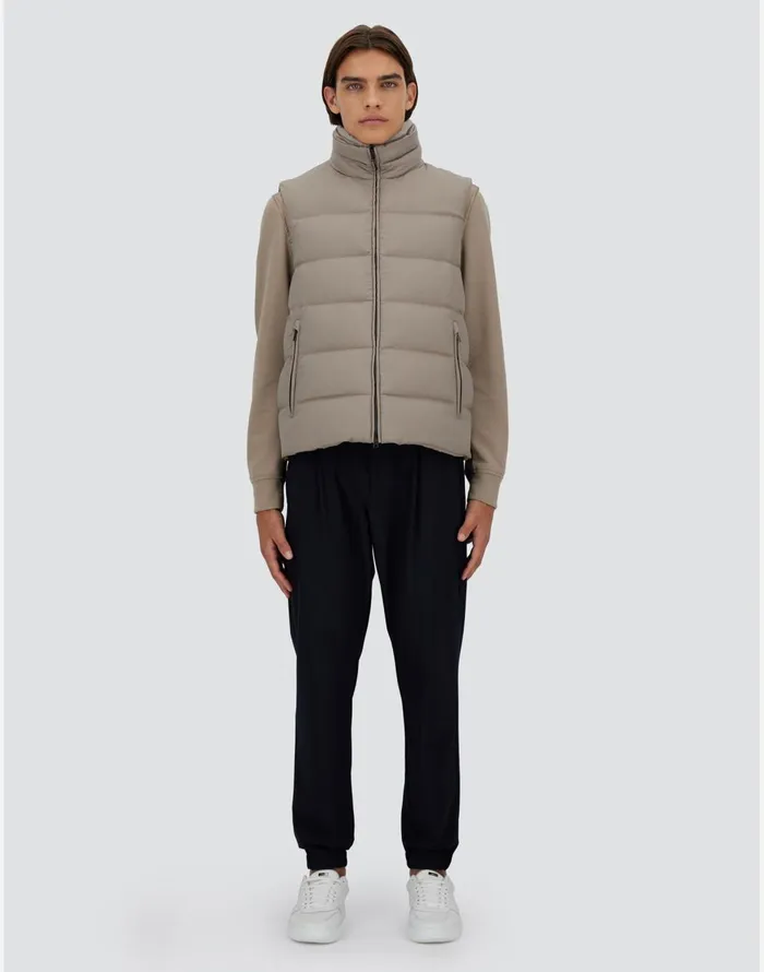 Herno VEST IN ARENDELLE Taupe Men Vests