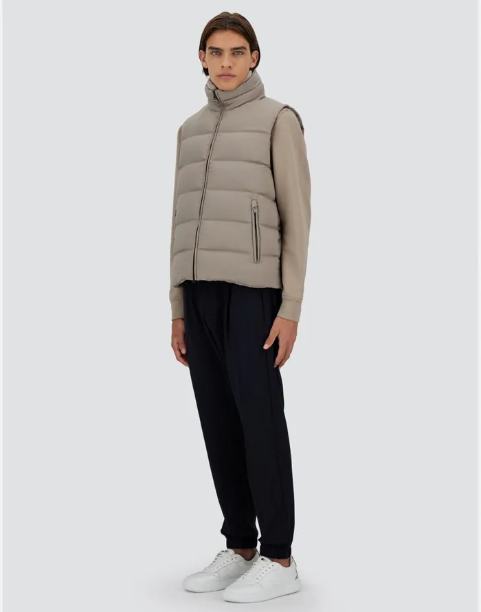 Herno VEST IN ARENDELLE Taupe Men Vests