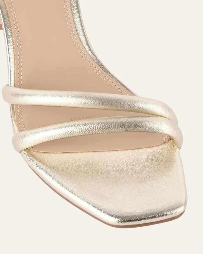 HIGH HEELS Nino high heel sandals soft gold leather jomercer Women HIGH HEELS Nino high heel sandals soft gold leather jomercer Women
