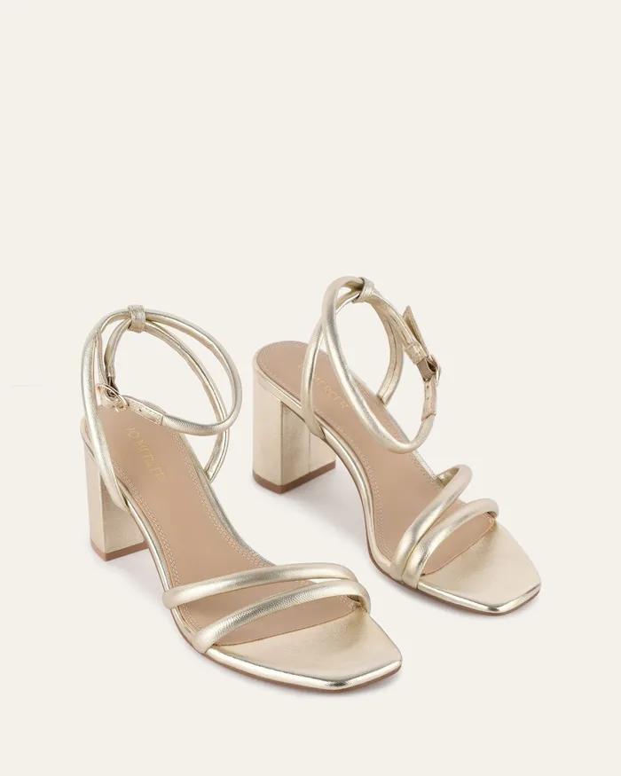 HIGH HEELS Nino high heel sandals soft gold leather jomercer Women HIGH HEELS Nino high heel sandals soft gold leather jomercer Women